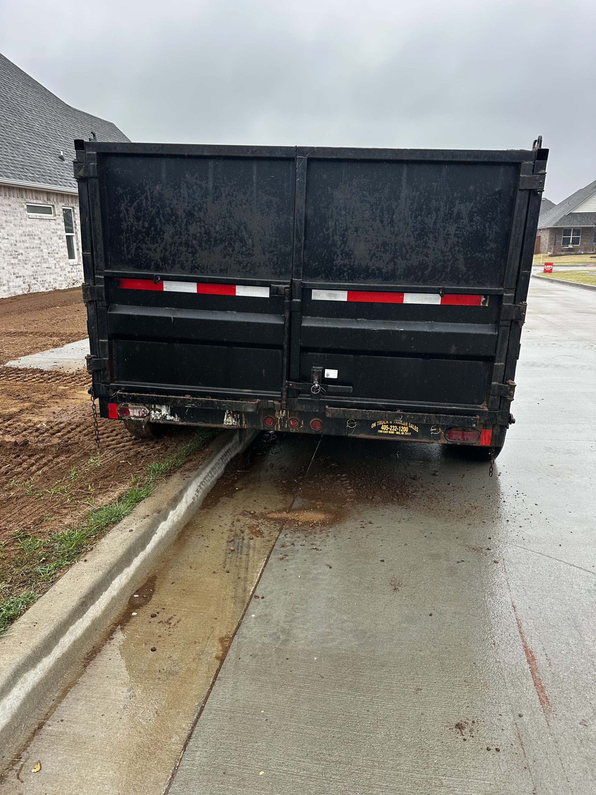 12’x77”x4’ gooseneck dump trailer 14k - Image 2